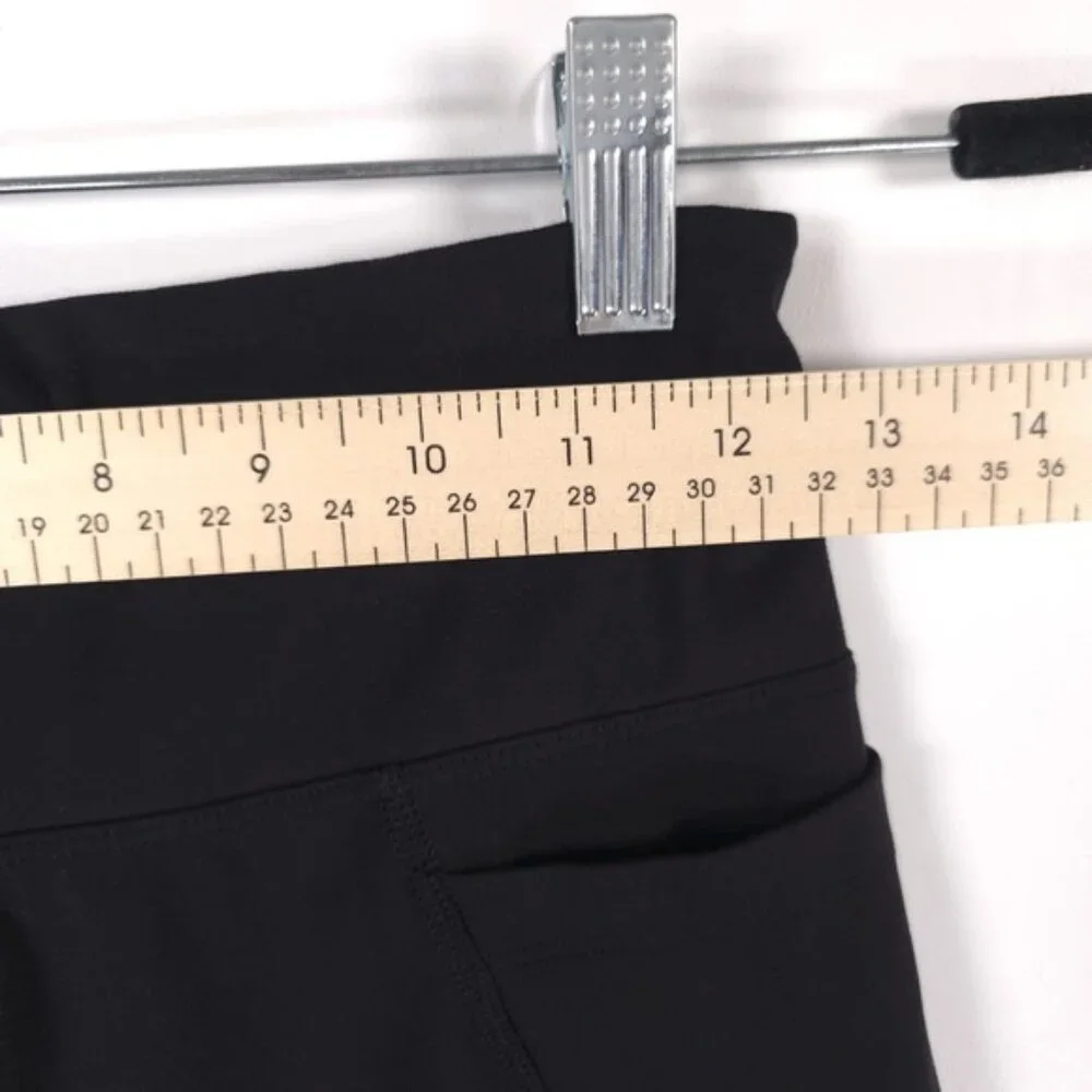 LORNA JANE Phone Pockets Back Mesh Panel Cut Trim Leggings No‎ Size Tag XS-S